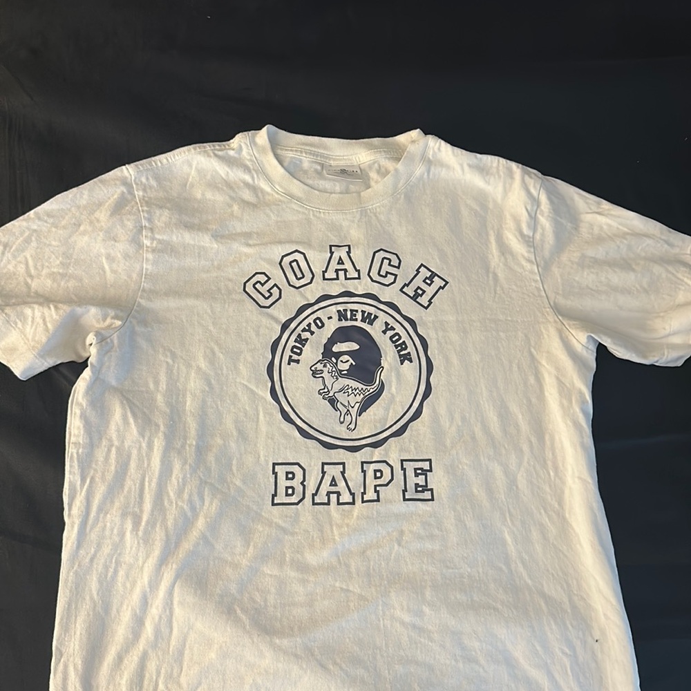 Bape x Coach college Tee